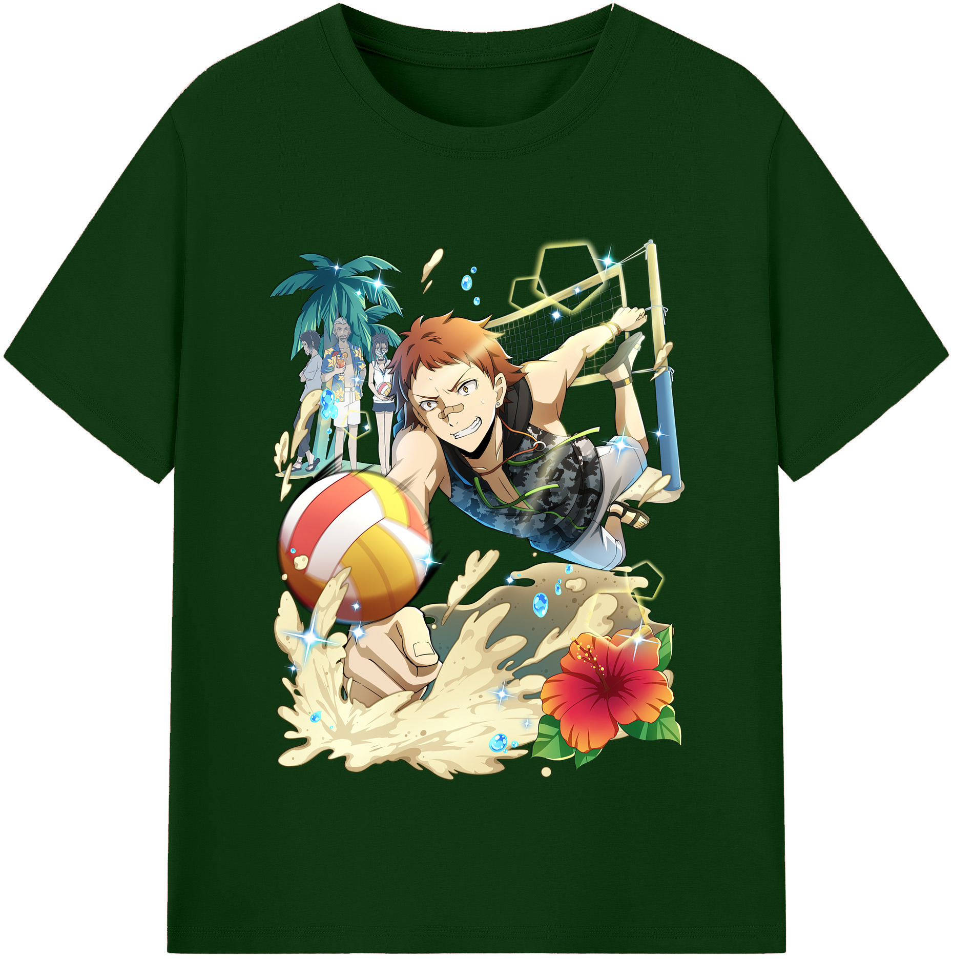（画像用） 文豪ストレイドッグス Bungo Stray Dogs 綿100％半袖Tシャツ（フロントプリント）